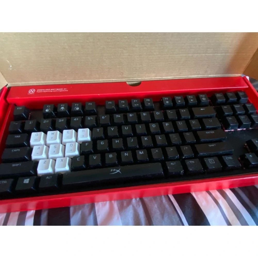 HyperX Alloy Origins Core TKL Mechanical Gaming Keyboard RGB Red Linear Switches